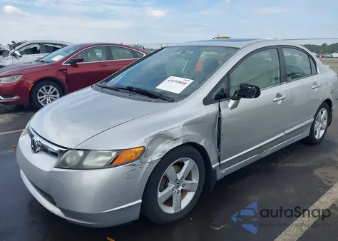 2006 Honda Civic Ex z USA, uszkodzony, nr VIN 1HGFA16856L025298